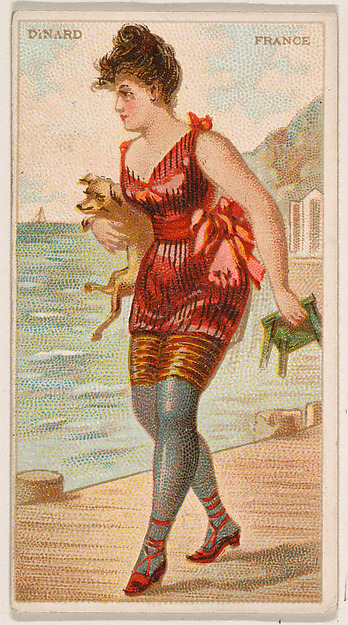 Dinard, France, from the Surf Beauties series (N232), issued by Kinney Bros. by Kinney Brothers Tobacco Company, The Metropolitan Museum of Art