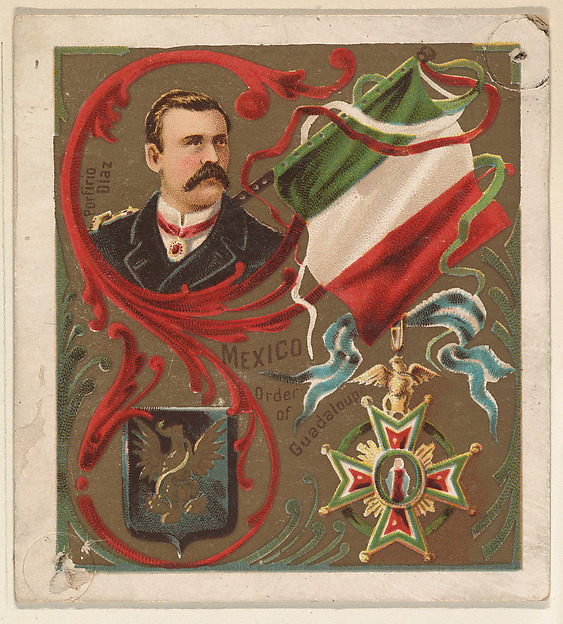 Mexico, from the International Cards series (N238), issued by Kinney Bros.