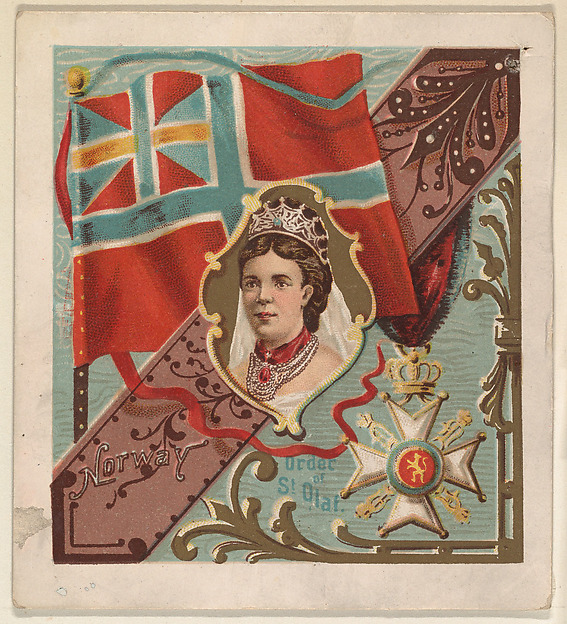 Norway, from the International Cards series (N238), issued by Kinney Bros.