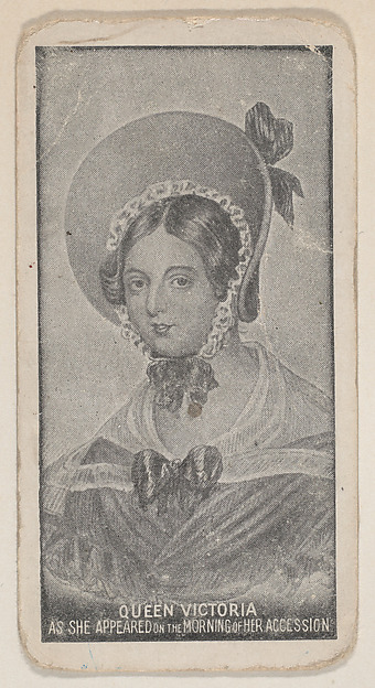 Queen Victoria trade card (W500) by Queen Victoria, The Metropolitan Museum of Art