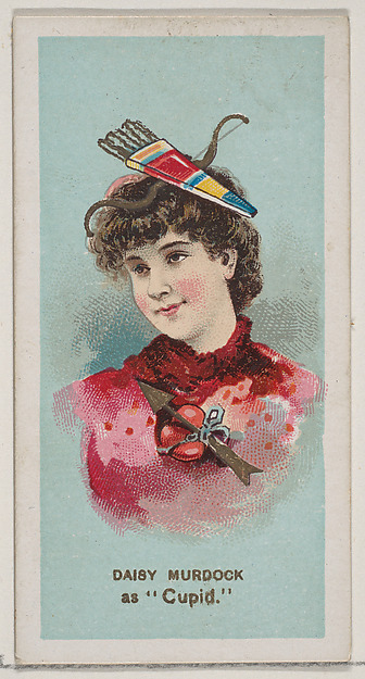Daisy Murdoch as "Cupid," from the series Fancy Dress Ball Costumes (N73) for Duke brand cigarettes