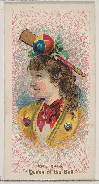 Mme. Rhea as "Queen of the Ball," from the series Fancy Dress Ball Costumes (N73) for Duke brand cigarettes