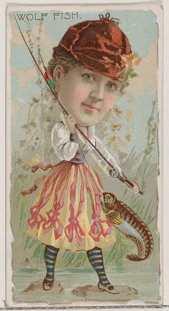 Wolf Fish, from the series Fishers and Fish (N74) for Duke brand cigarettes by Knapp & Company, The Metropolitan Museum of Art