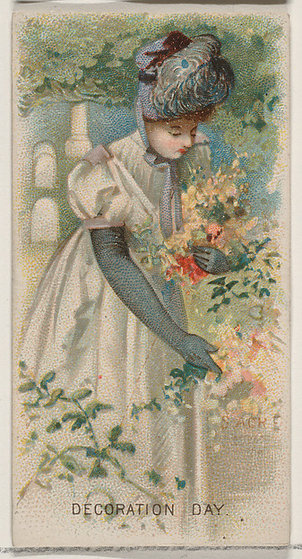 Decoration Day, United States, from the Holidays series (N80) for Duke brand cigarettes