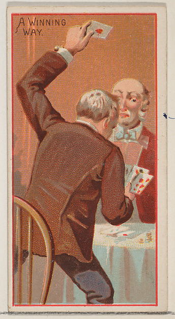 A Winning Way, from the Jokes series (N87) for Duke brand cigarettes