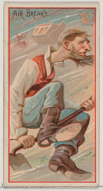 Air Breaks, from the Jokes series (N87) for Duke brand cigarettes