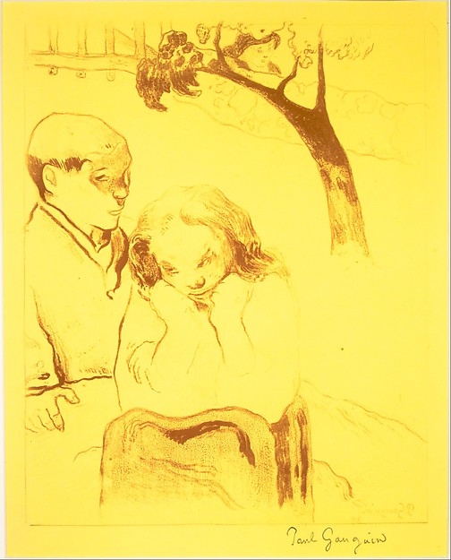 Human Misery, from the Volpini Suite: Dessins lithographiques