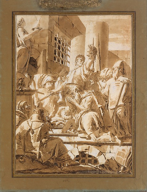 Beheading of Two Male Saints