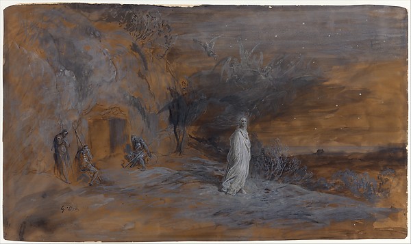 Le Christ sortant du tombeau by Gustave Doré