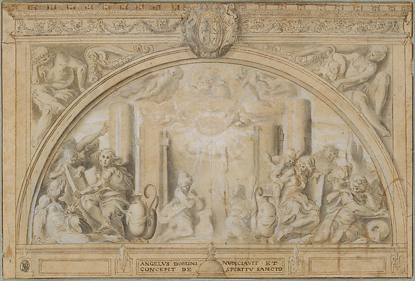 The Annunciation by Martin Fréminet