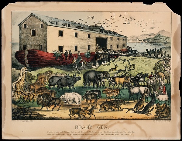 Noah's Ark by Currier & Ives