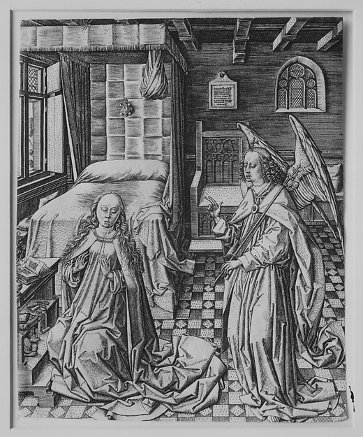 The Annunciation by Master FVB