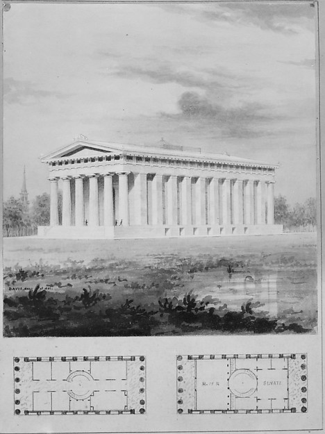 A. J. Davis, Scrapbook II [Folio P or "Blue Book"]