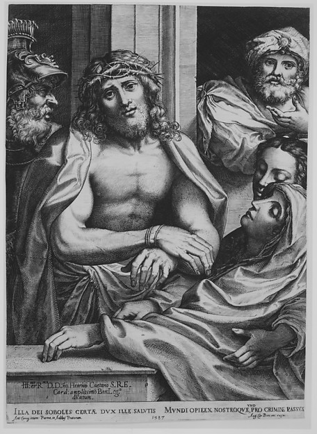 Ecce Homo by Agostino Carracci