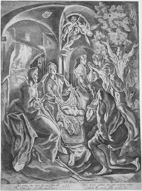 The adoration of the shepherds by Diego de Astor