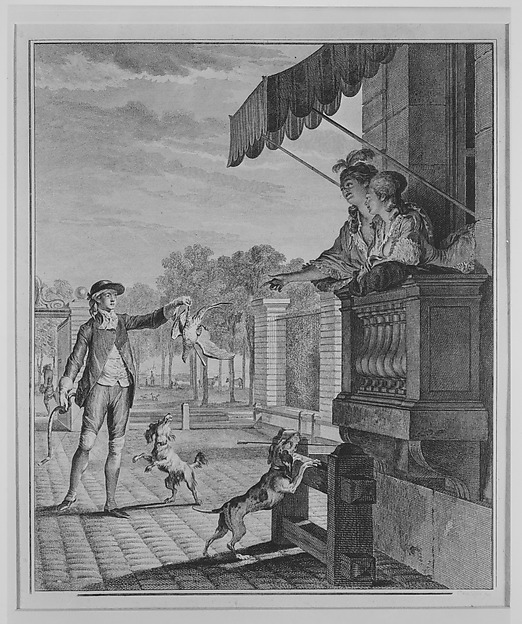 Le Pari Gagné (The Winning Bet), from "Le Monument du Costume"