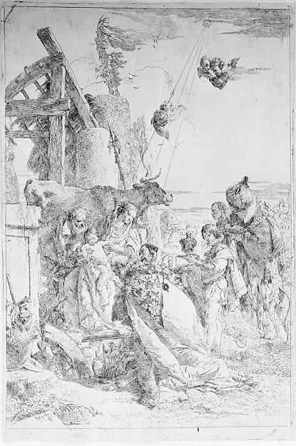 Adoration of the Magi by Giovanni Battista Tiepolo