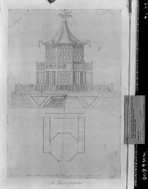 Chinese Architecture, Civil and Ornamental [bound with: Chinese Architecture, Part the Second] by P. Decker, The Metropolitan Museum of Art
