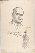 Portrait after Charles A. Buchel | Portrait Head of the actor Alfred ...