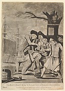 Attributed to Philip Dawe The Bostonians Paying the Excise Man or
