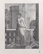 Marie Philippe Coupin De La Couperie Medora Reclining On A Rock 