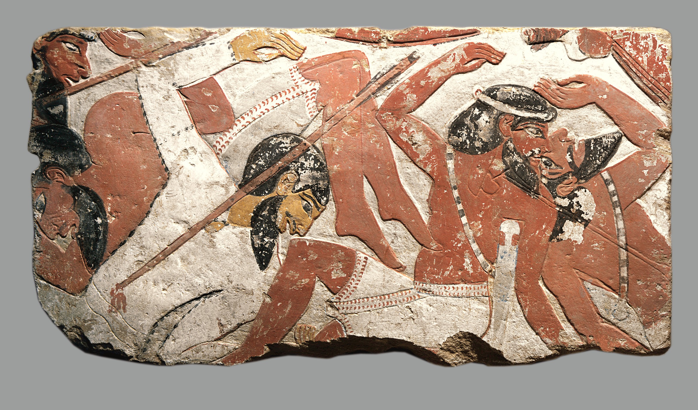 Block From A Relief Depicting A Battle New Kingdom The Metropolitan Museum Of Art