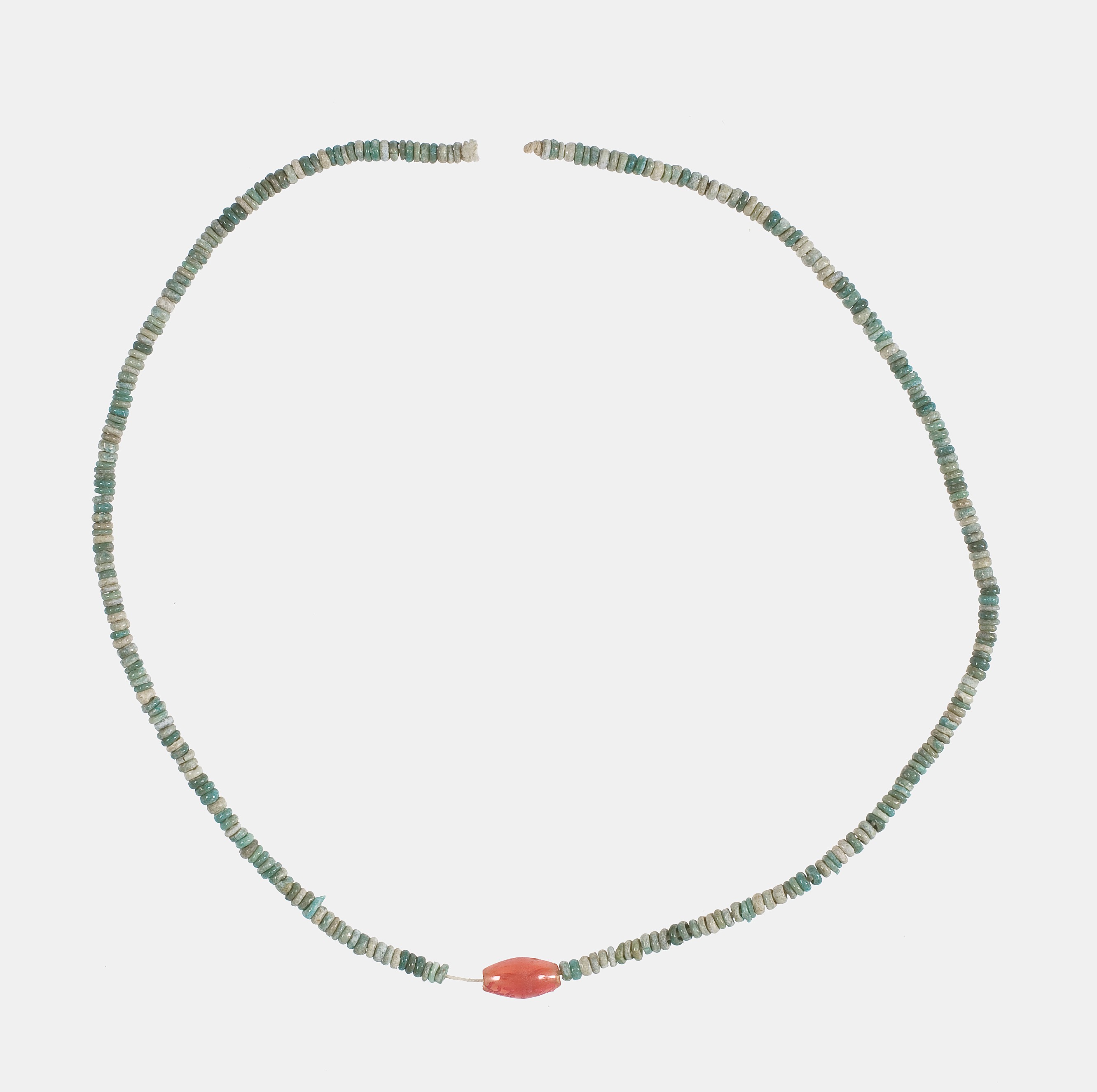 Captivating Genuine Carnelian 70 Bead Necklace with 4mm Beads.