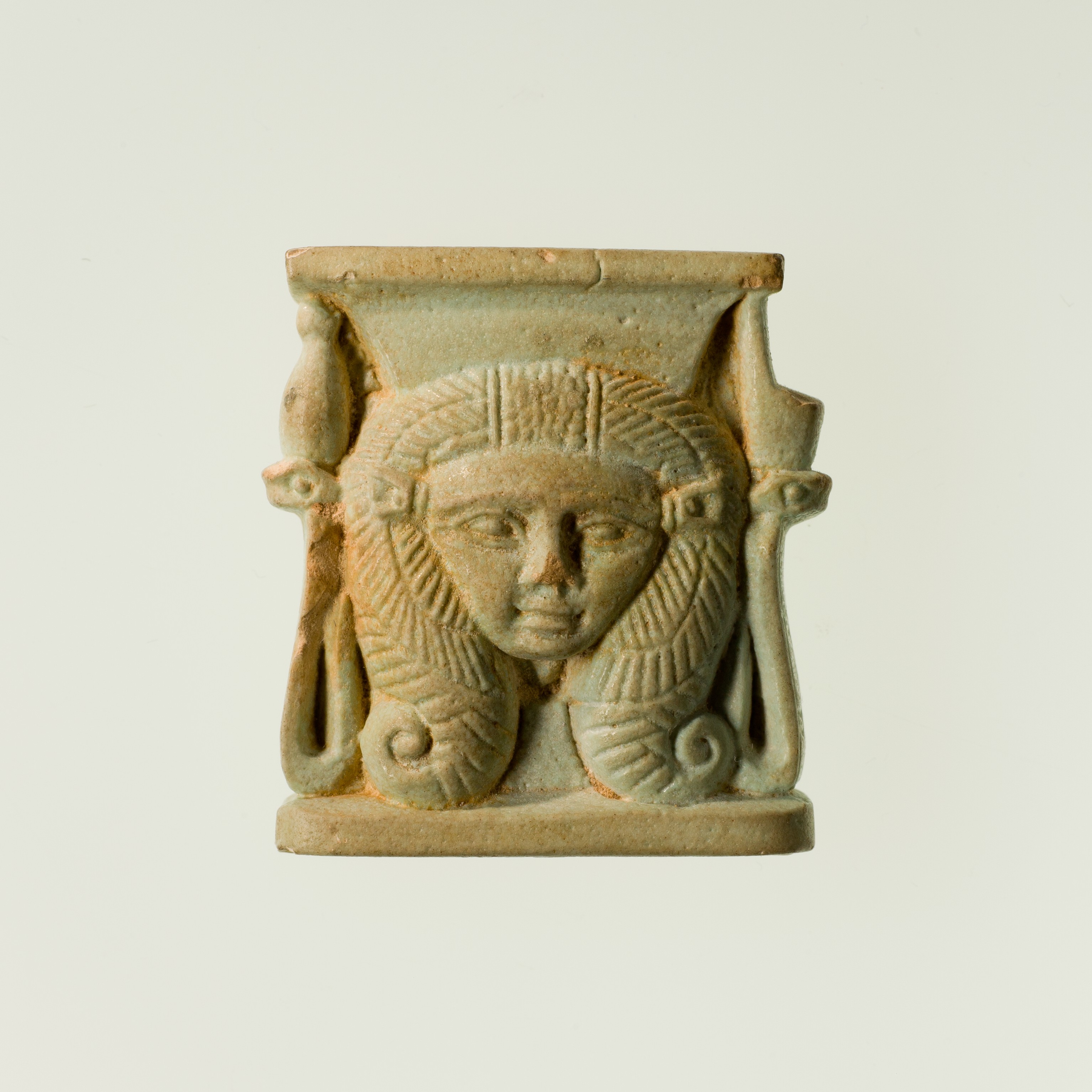 Hathor Head Amulet | Late Period | The Metropolitan Museum of Art