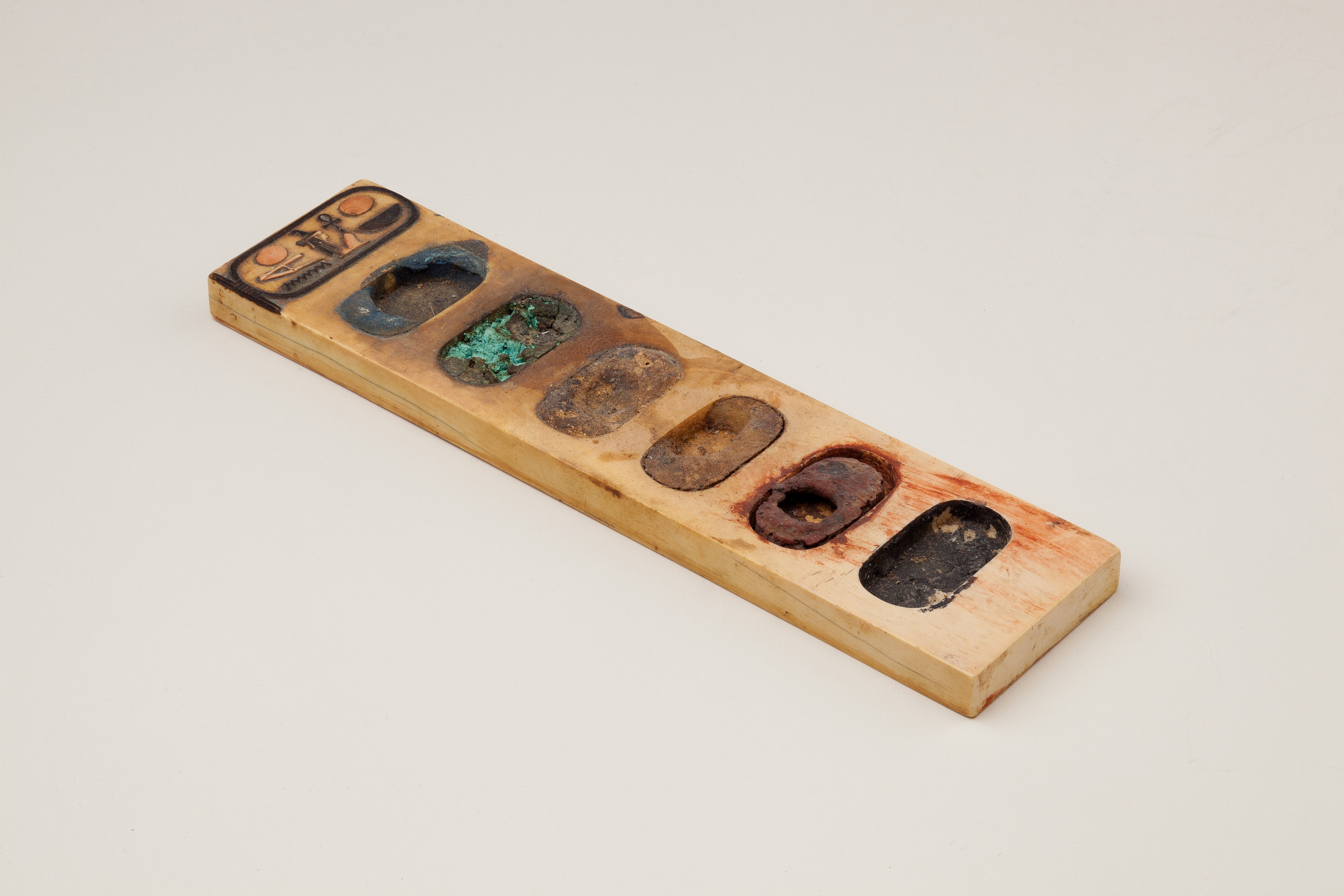 Painter's Palette Inscribed with the Name of Amenhotep III, New Kingdom