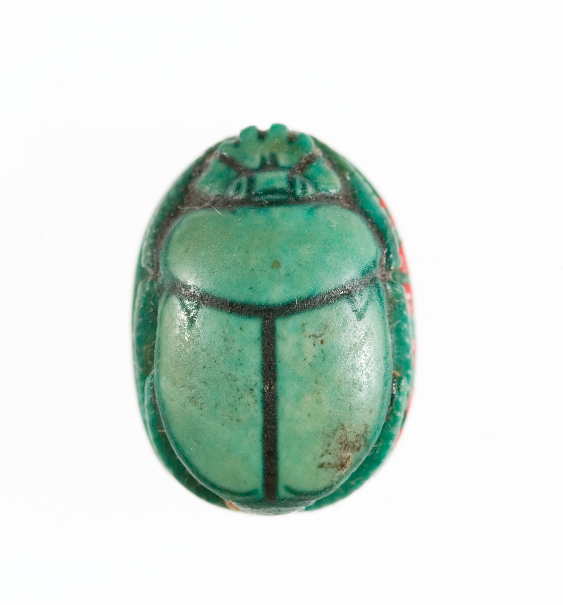 Scarab Inscribed with a Geometric Pattern | New Kingdom | The ...