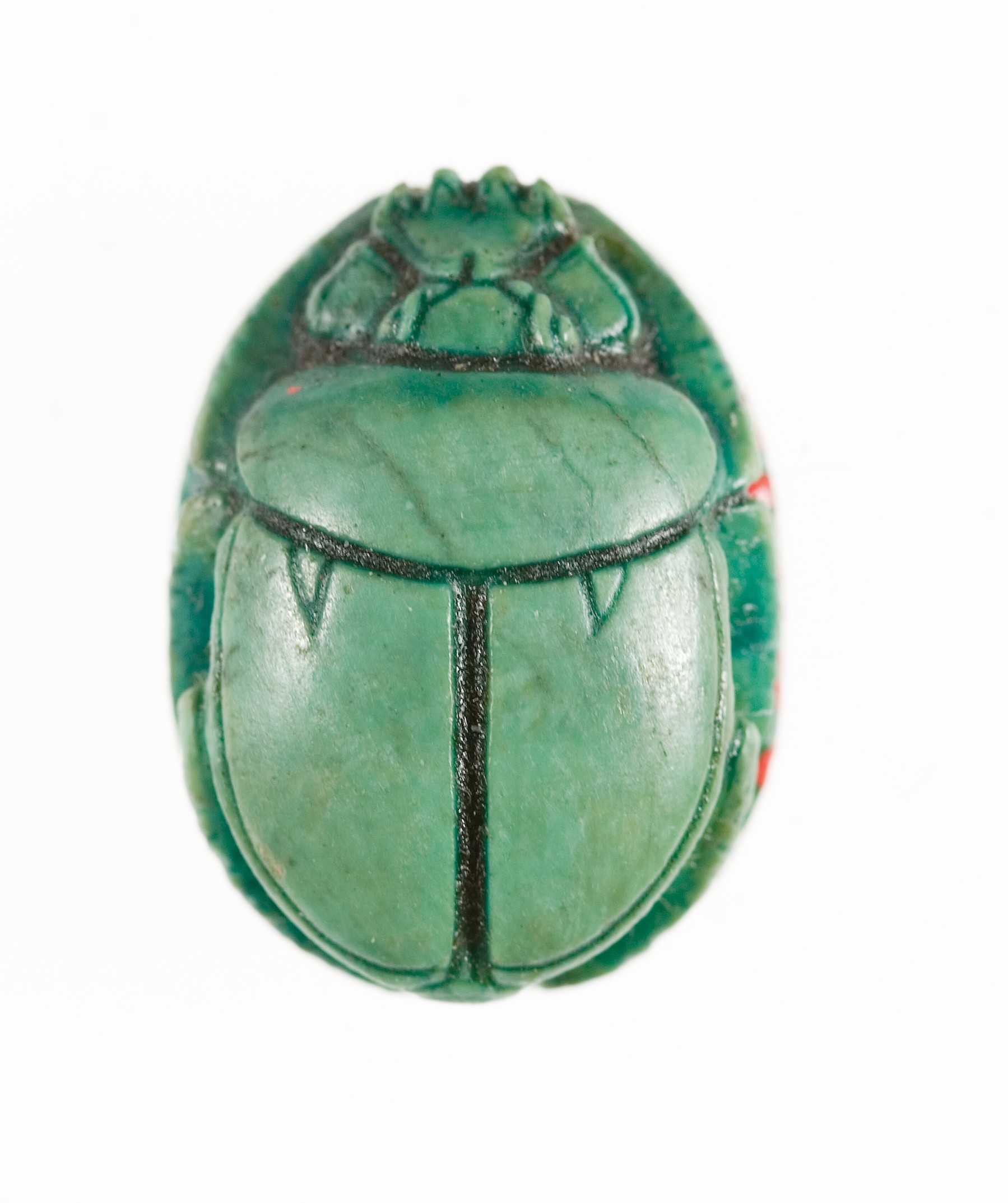 Scarab Inscribed with a Geometric Pattern | New Kingdom | The ...