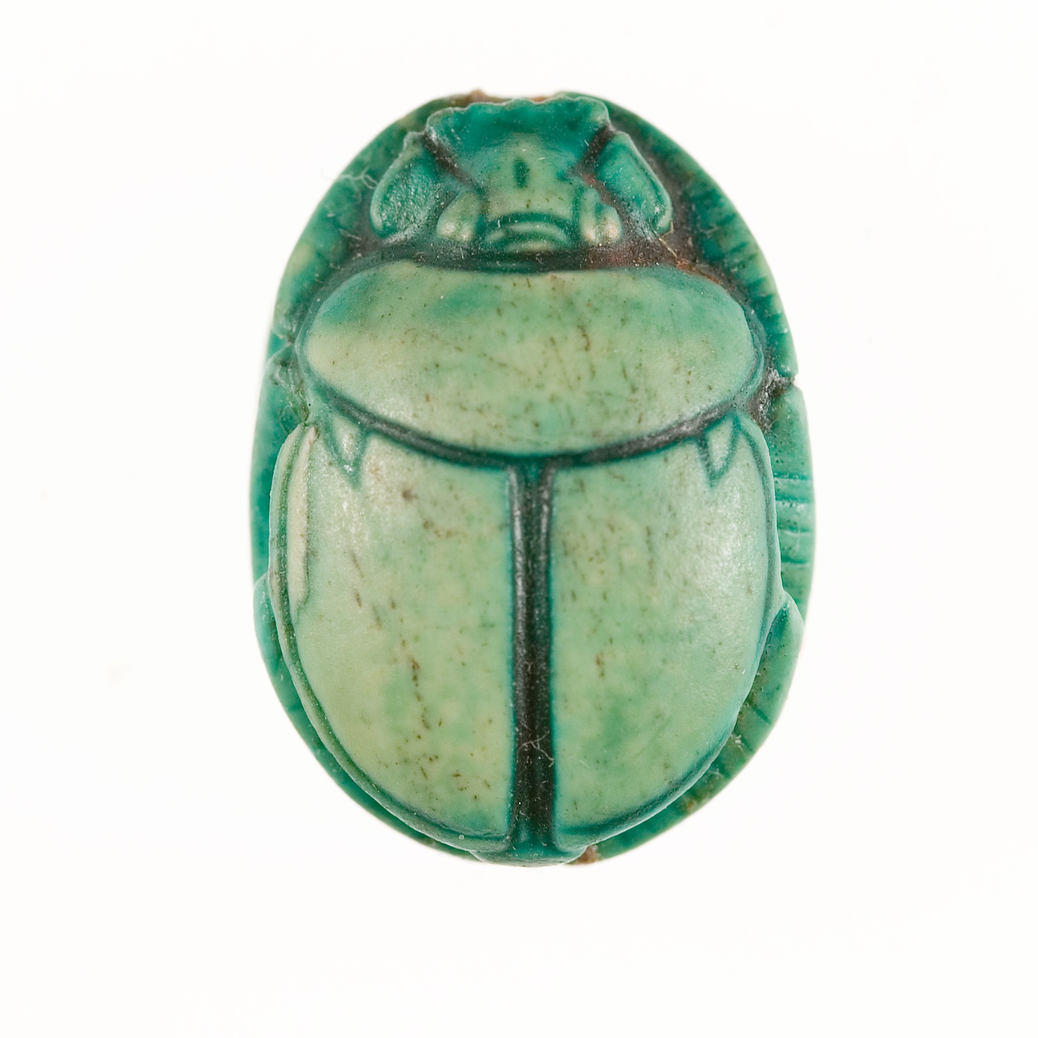 Scarab Inscribed with a Geometric Pattern | New Kingdom | The ...