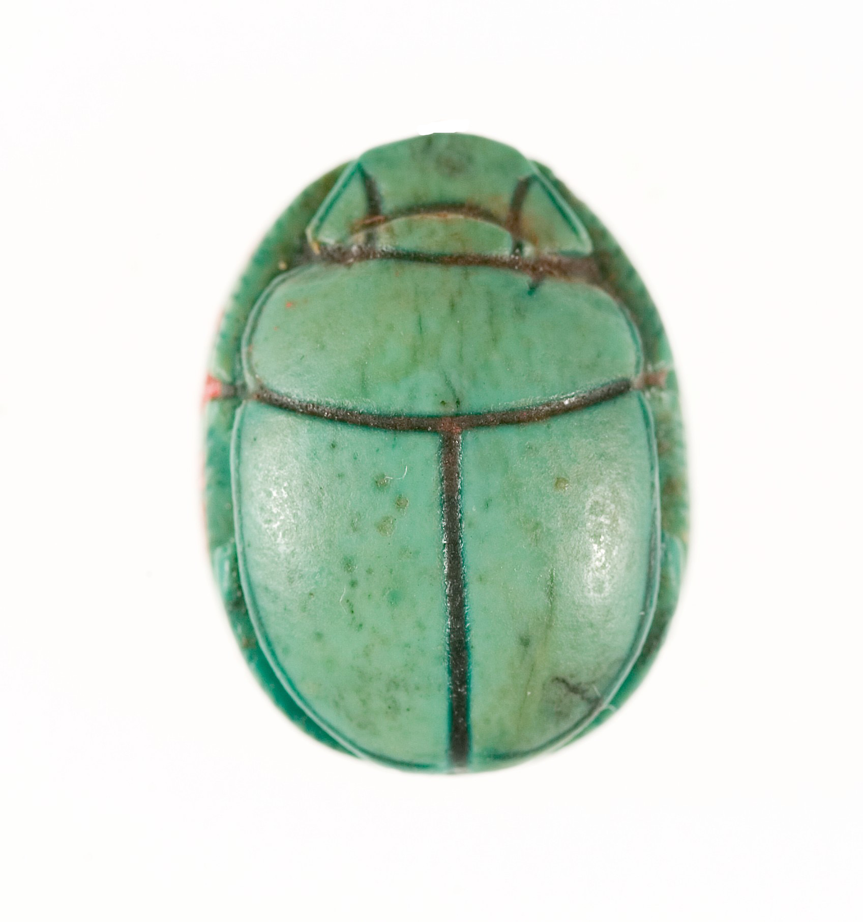 Scarab Inscribed with a Geometric Pattern | New Kingdom | The ...