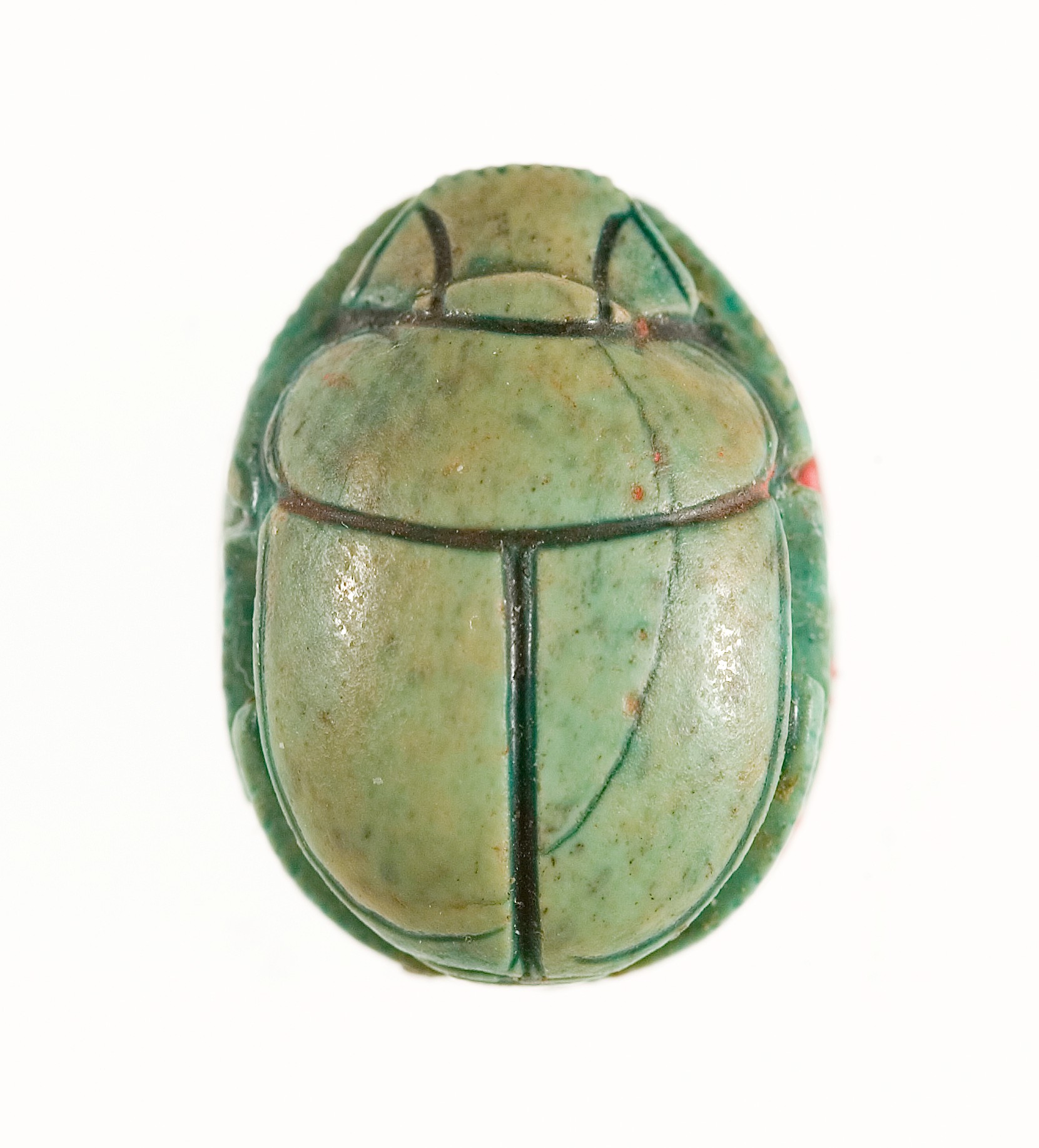 Scarab Inscribed with a Geometric Pattern | New Kingdom | The ...