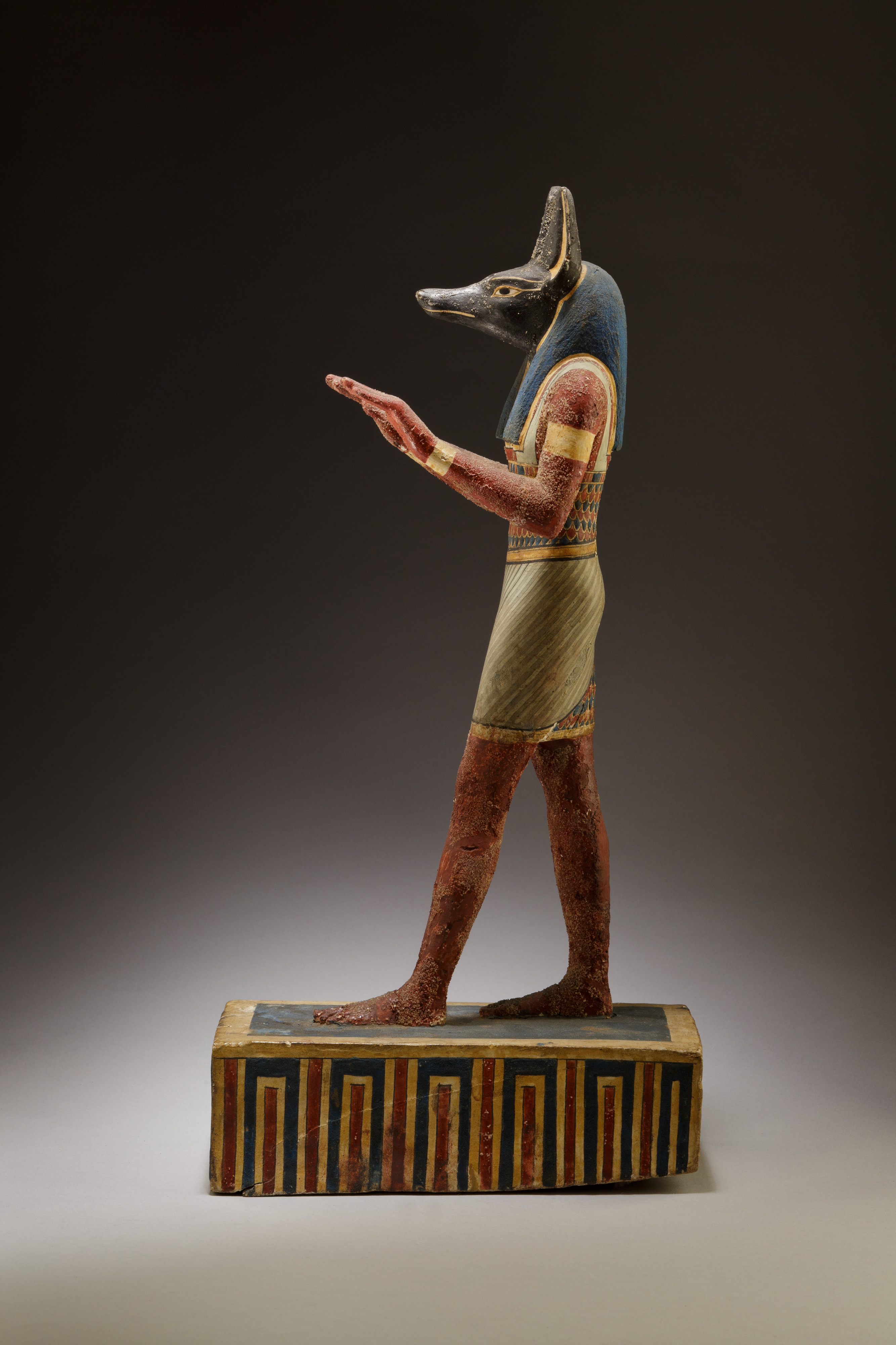 Statuette Of Anubis Ptolemaic Period The Met