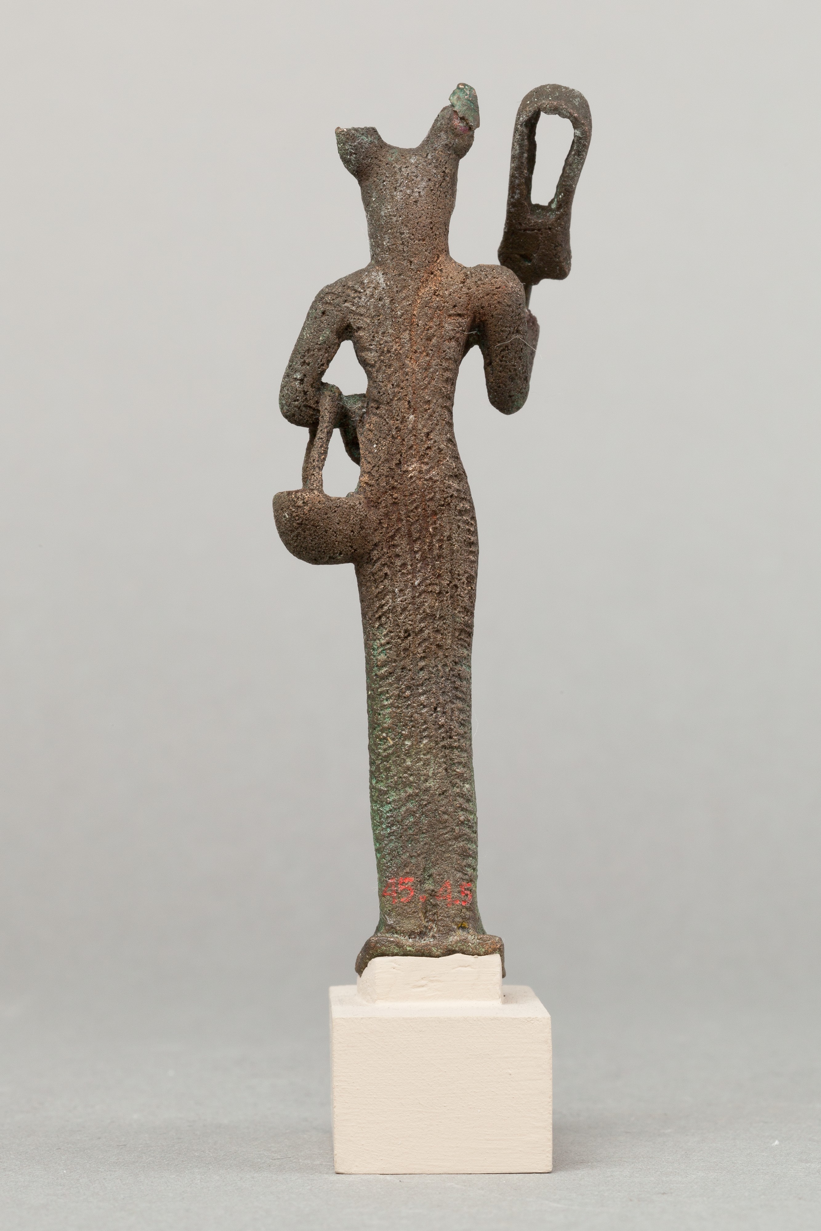 Bastet Holding Sistrum Late Periodptolemaic Period The 