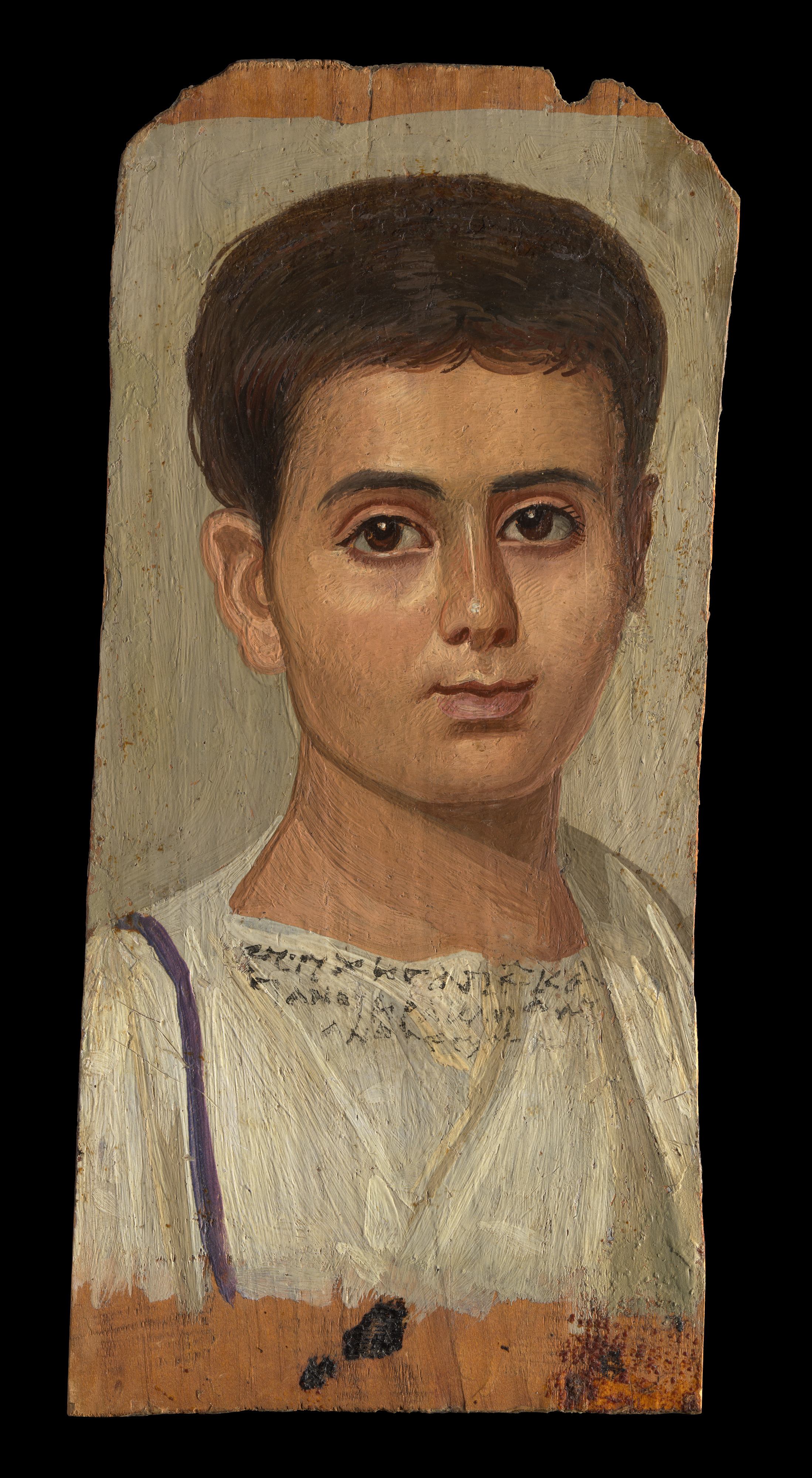 Portrait of the Boy Eutyches   Roman Period   The Metropolitan