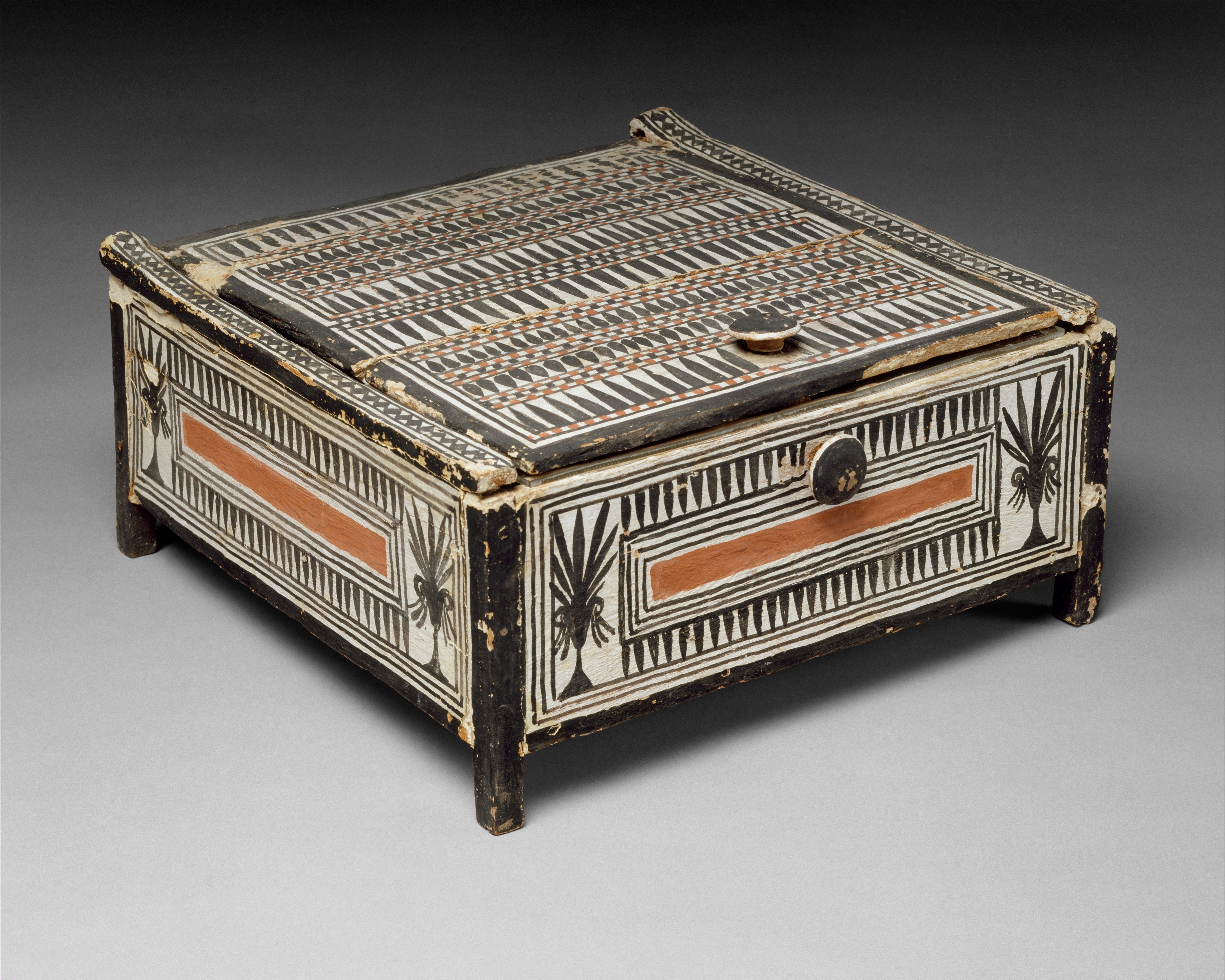 Cosmetic Box from the tomb of Sennedjem | New Kingdom, Ramesside | The  Metropolitan Museum of Art