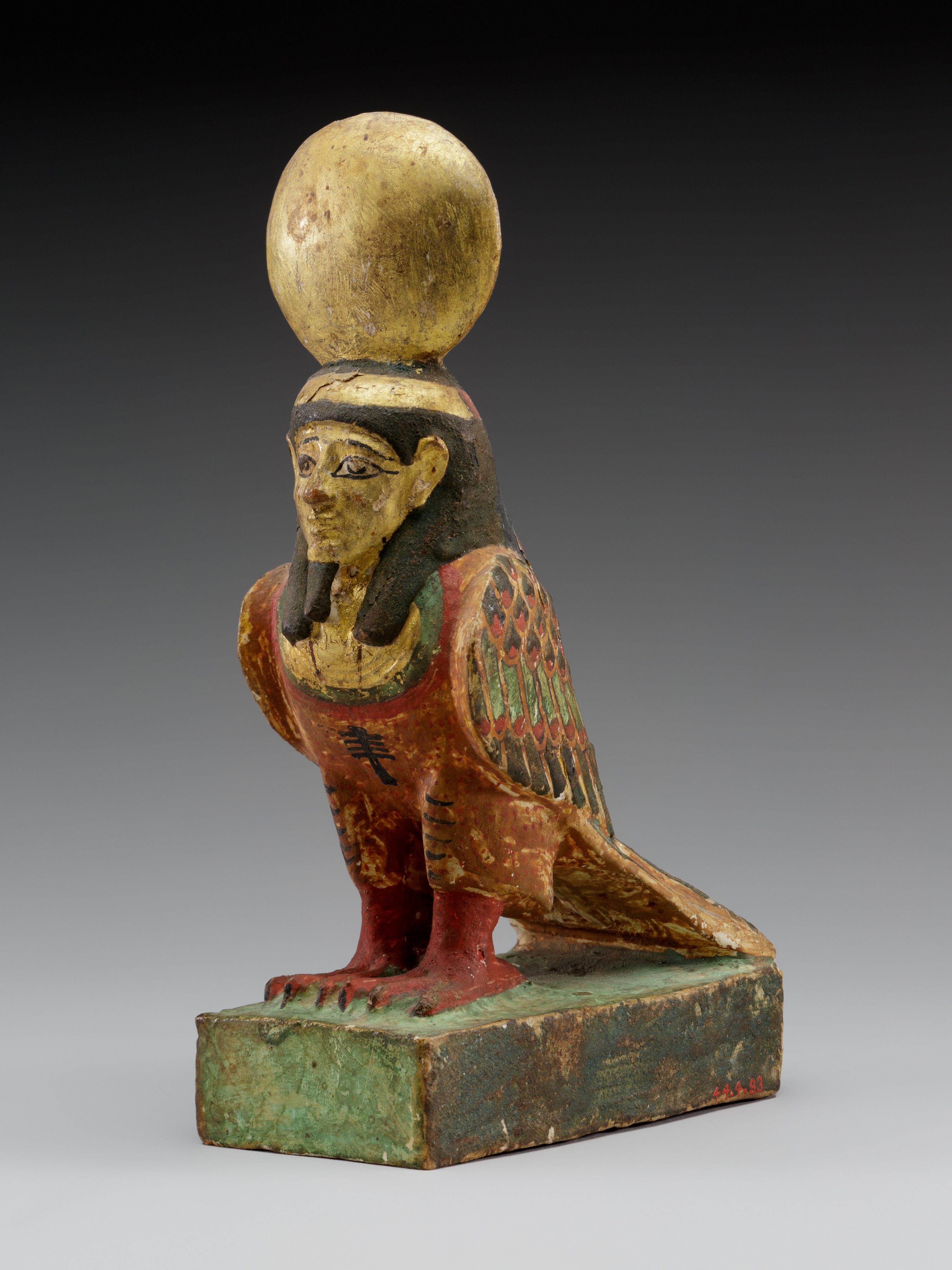 Ba-bird Human Soul Egyptian Statue Miniature Human Bird Figurine Museum Replica