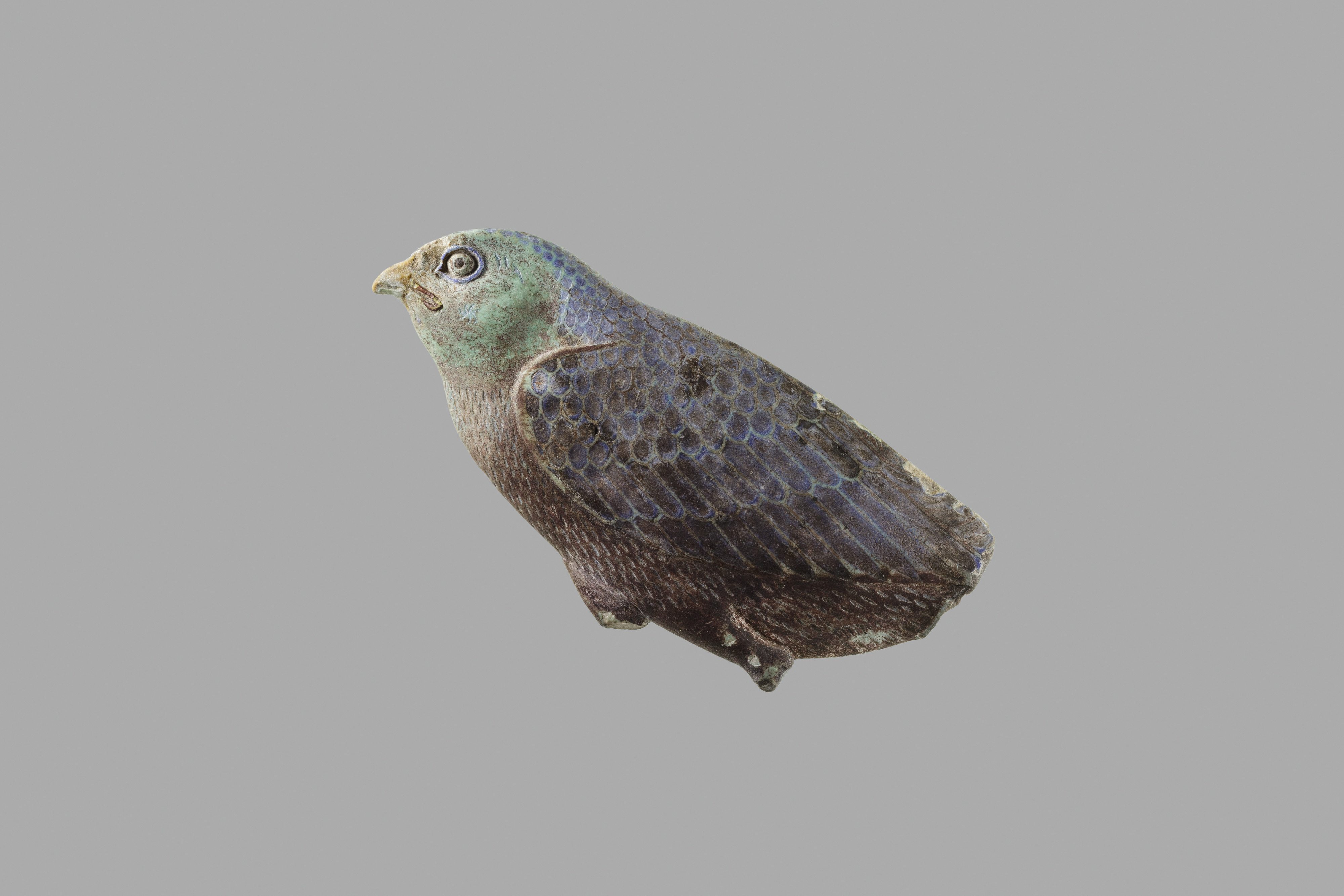 Quail chick inlay