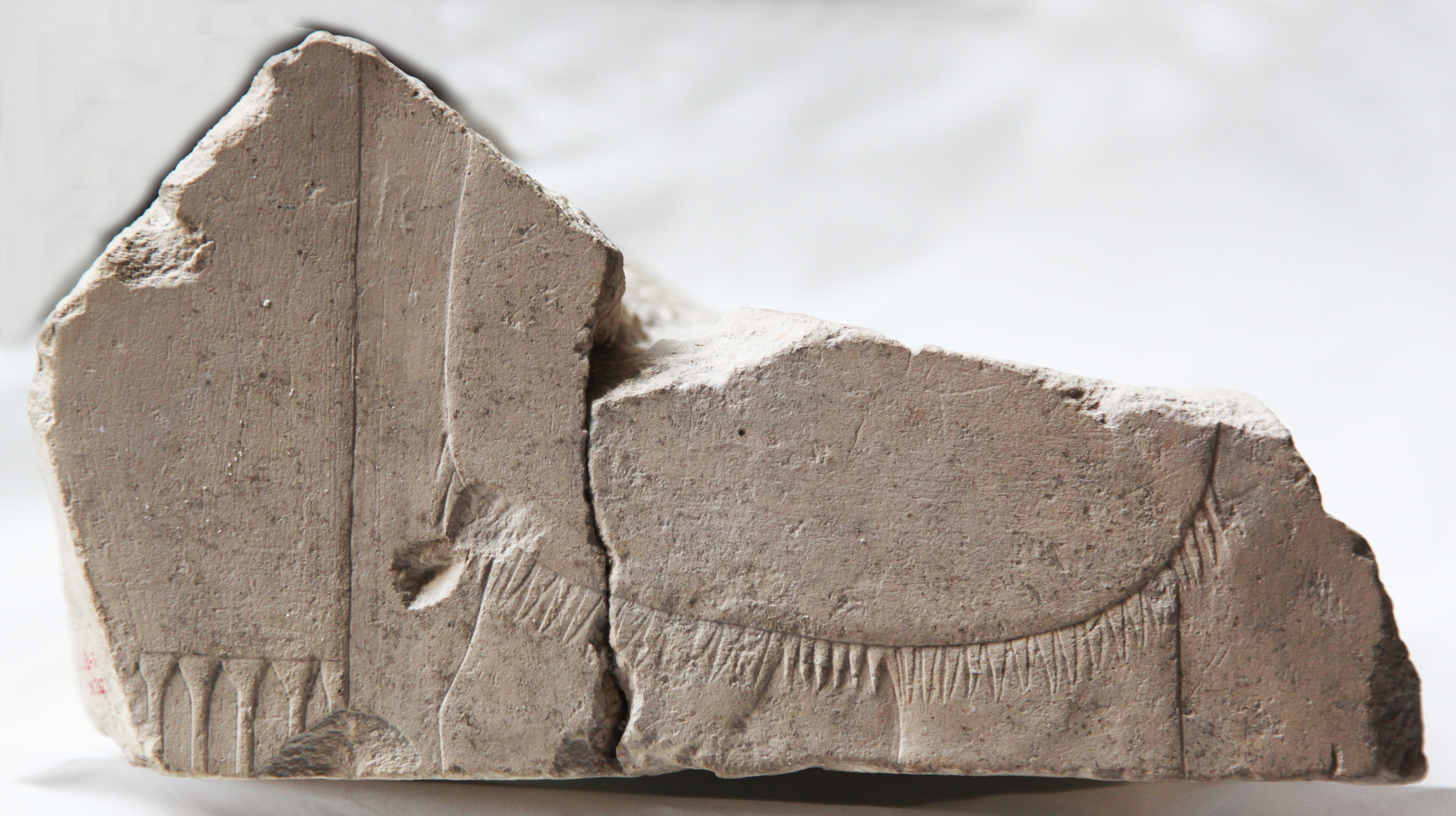 Relief Showing a Person in a Skin Garment