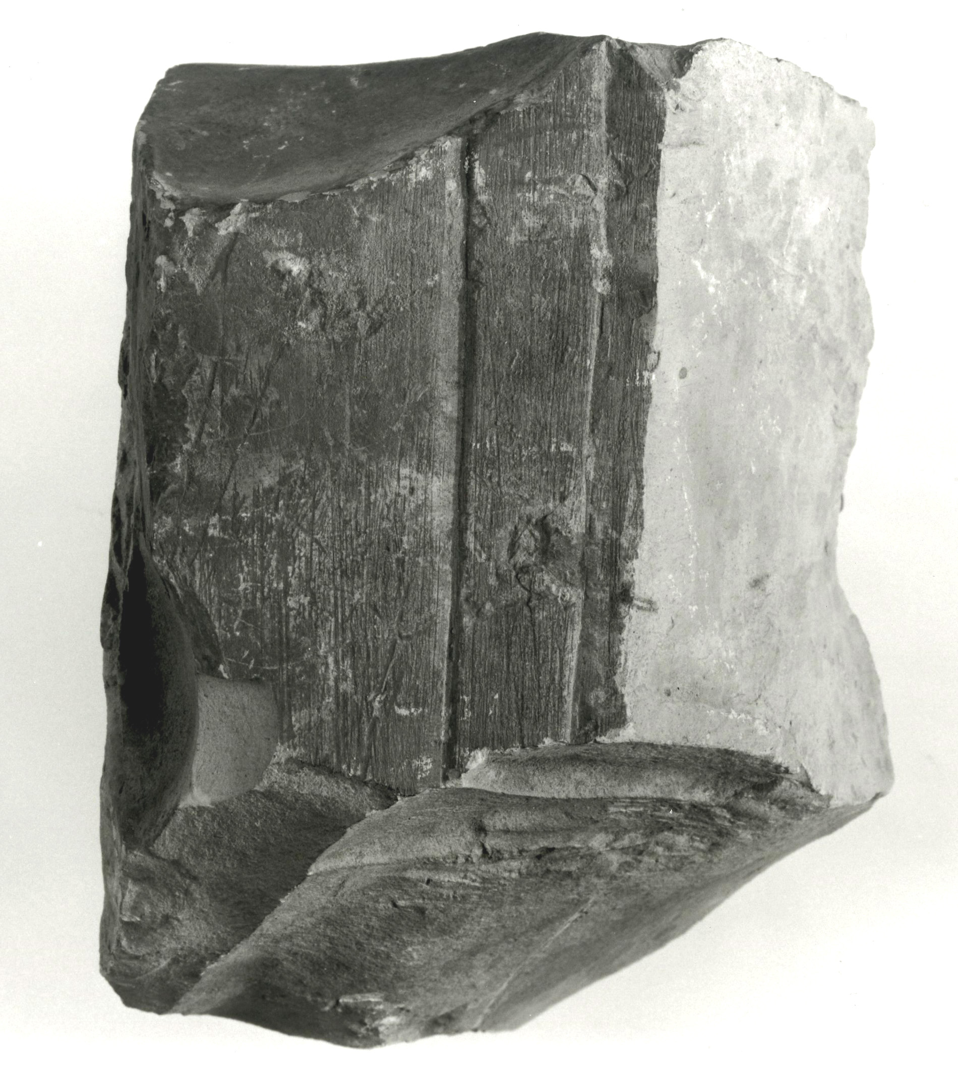 Raised relief fragment