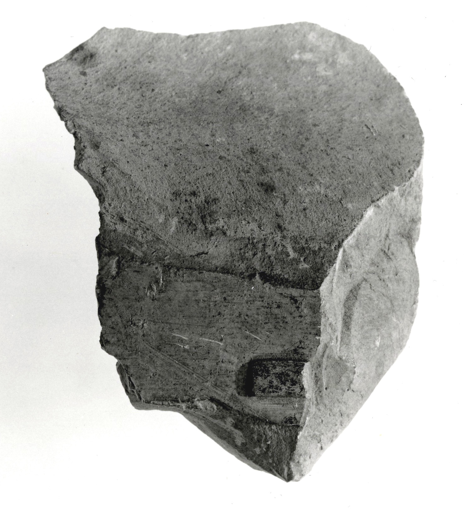 Raised relief fragment