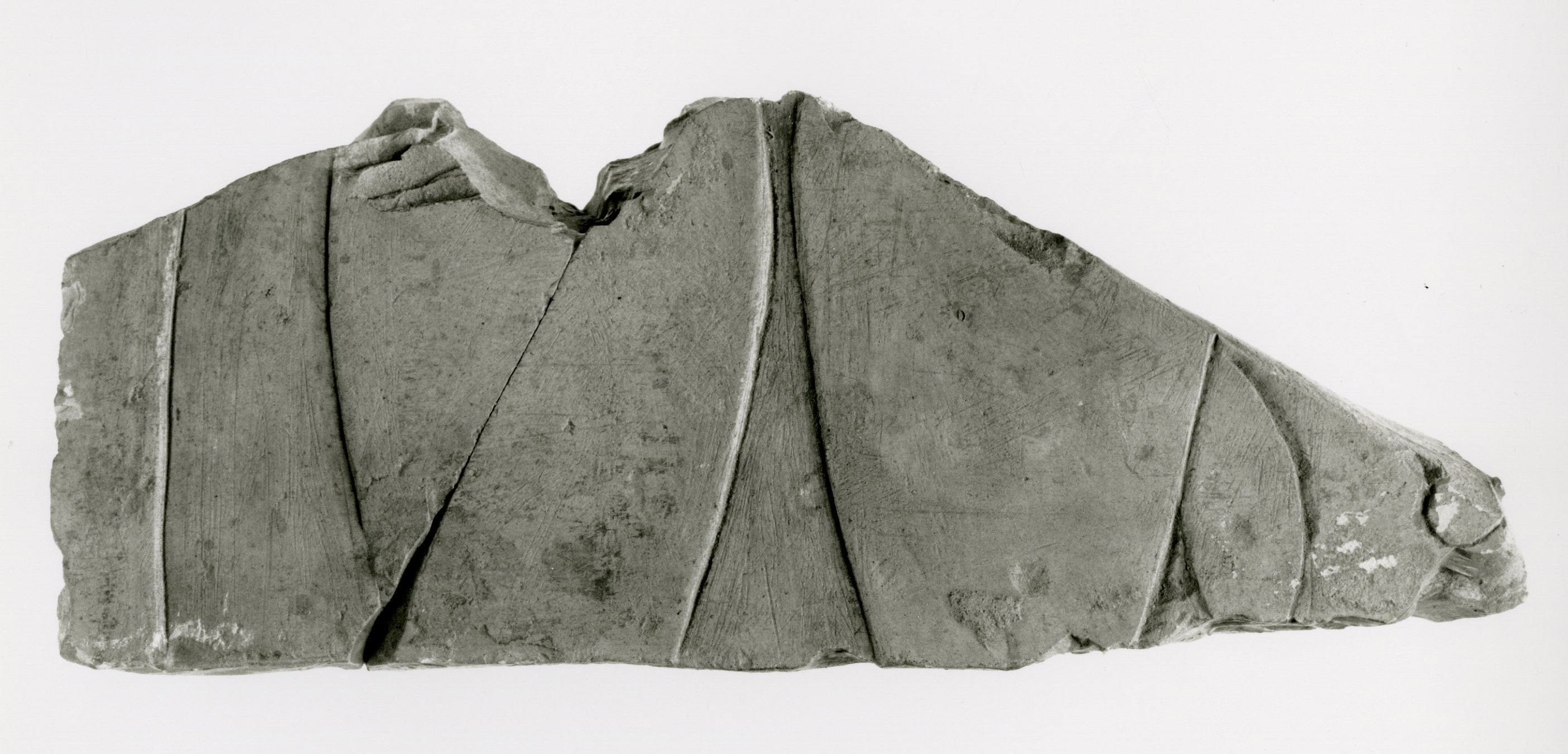 Raised relief fragment
