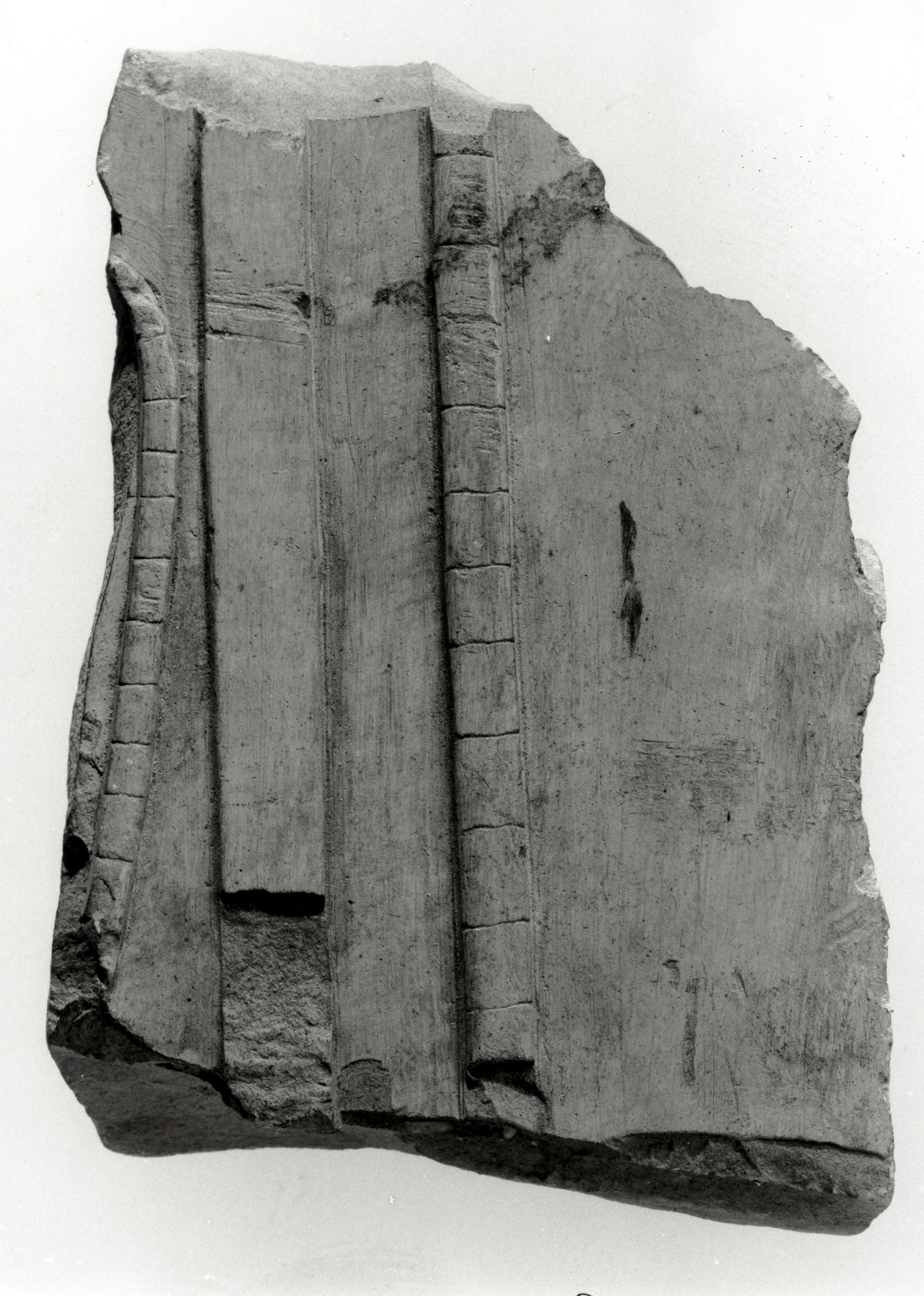 Raised relief fragment