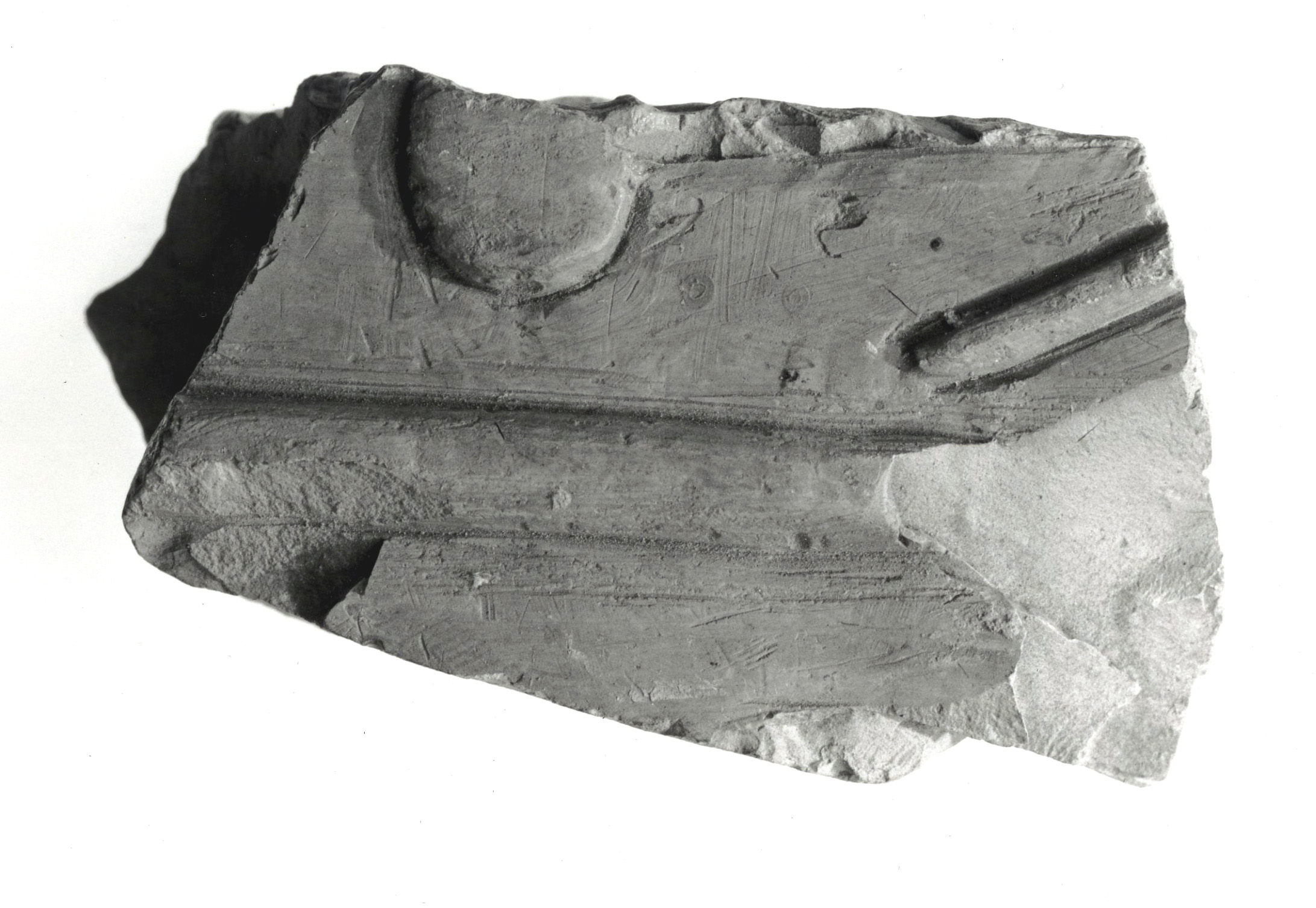 Raised relief fragment