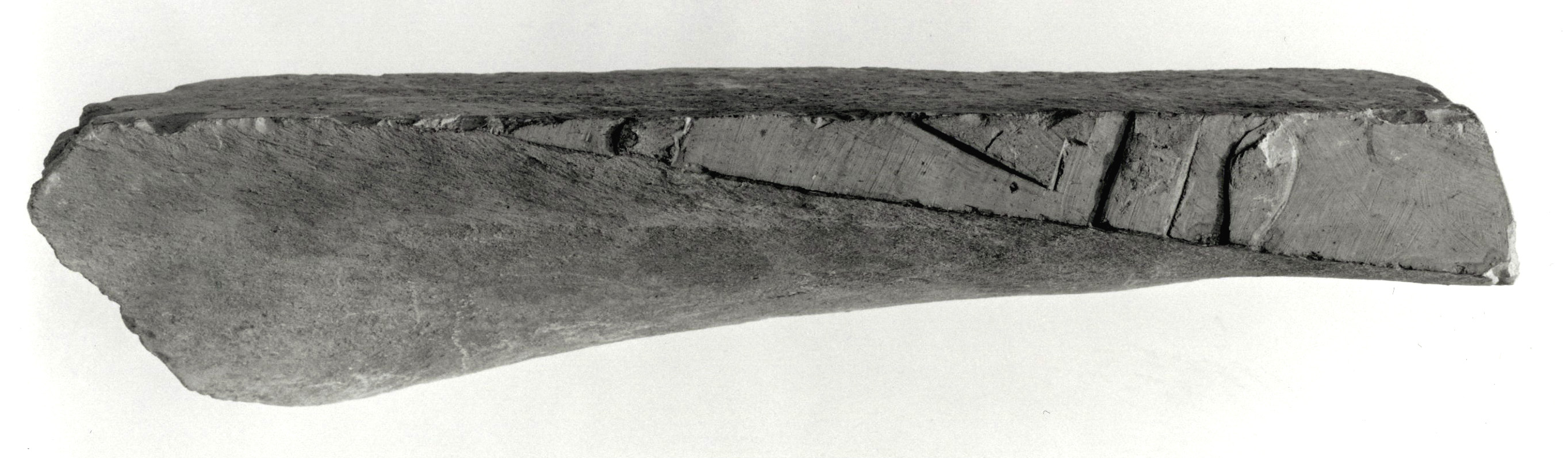 Raised relief fragment