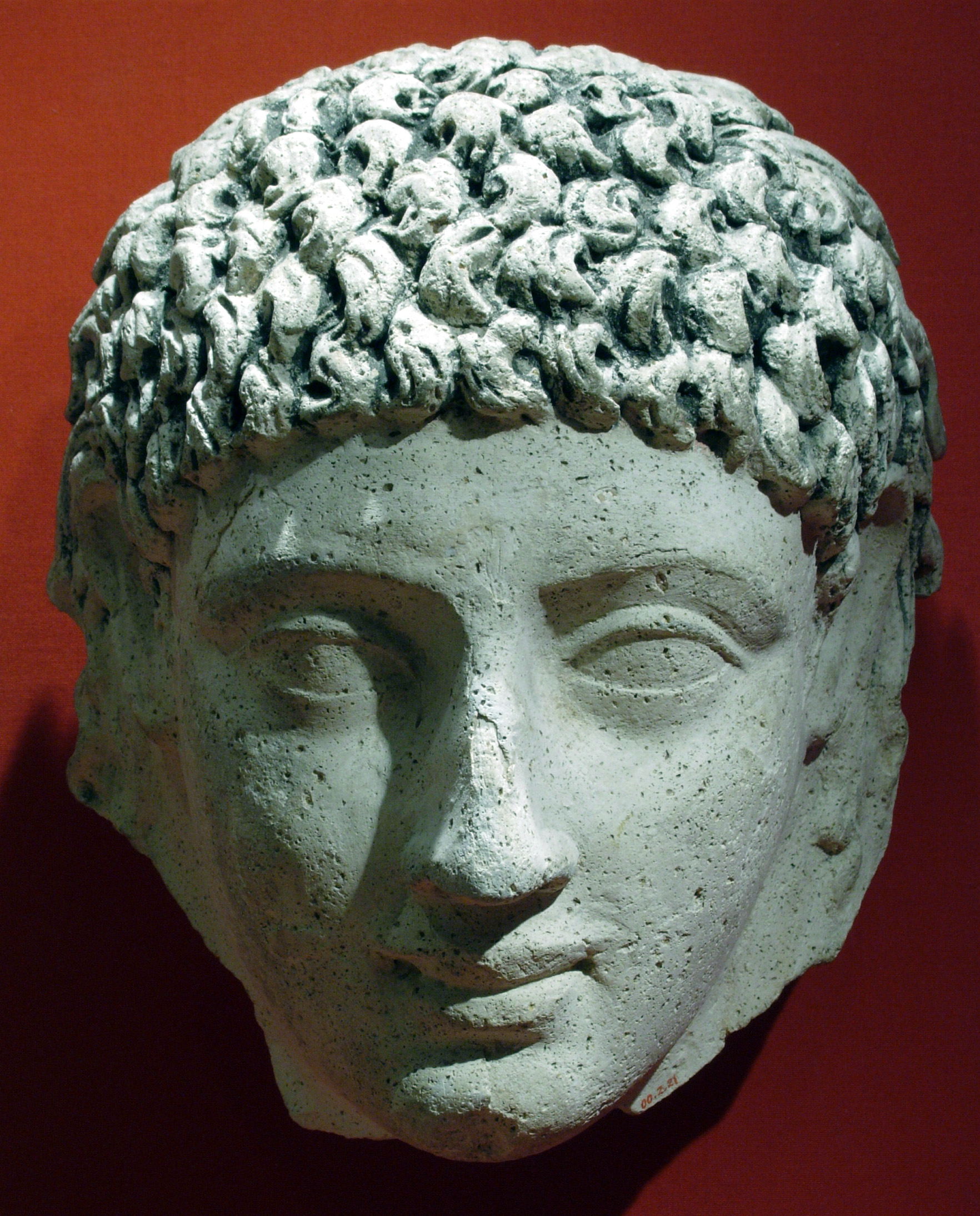 Mask of a young person with an unusual hairstyle | Roman Period | The  Metropolitan Museum of Art
