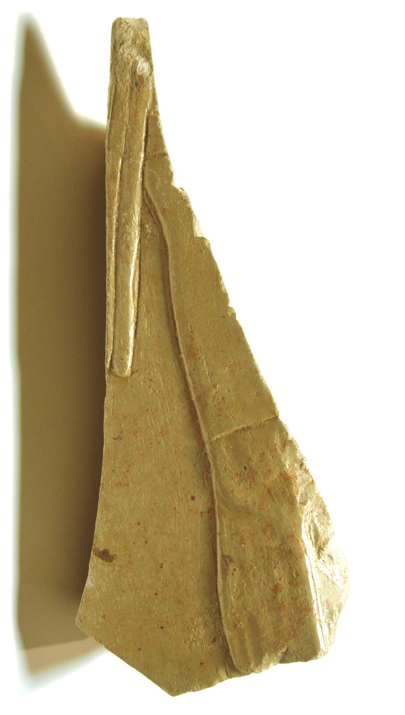 Raised relief fragment
