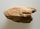 Clay jar sealing impressed faintly with name of Khasekhemwy, Clay (unfired)